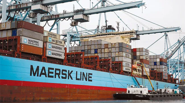 Maersk containership