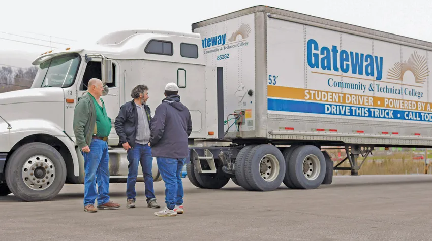 Gateway Community & Technical College truck