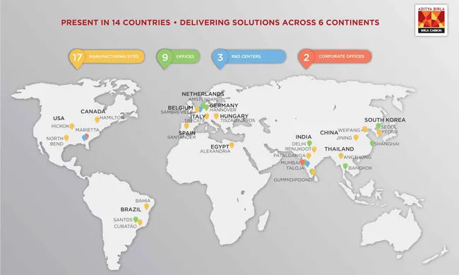 Birla Carbon locations