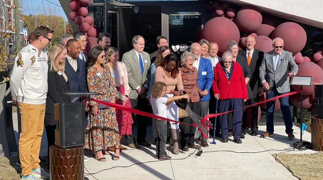 Nashville Rescue Mission ribbon cutting