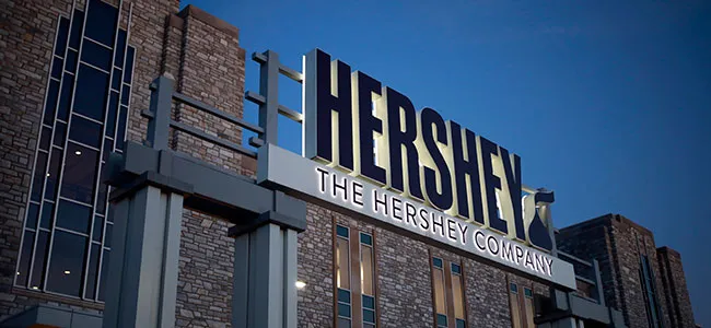 Hershey signage