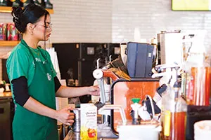 Starbucks barista