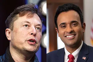 Elon Musk, Vivek Ramaswamy