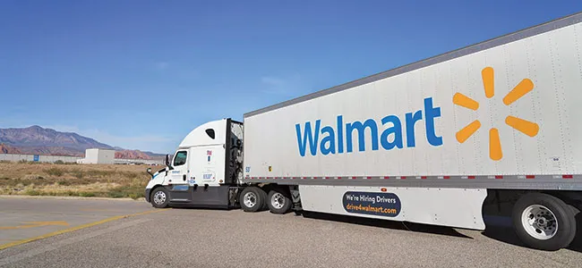 Walmart truck