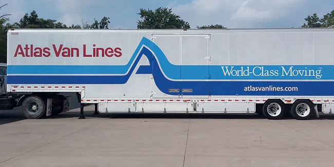 Atlas Van Lines trailer