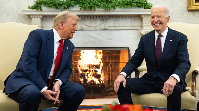 Trump and Biden