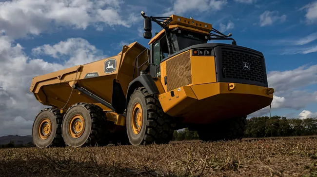 Deere autonomous dump truck