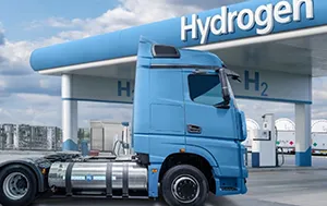 hydrogen truck fueling