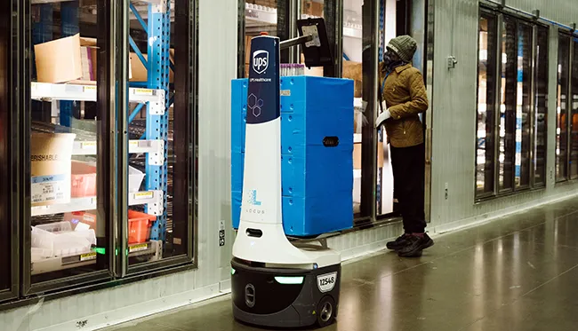 UPS health robot