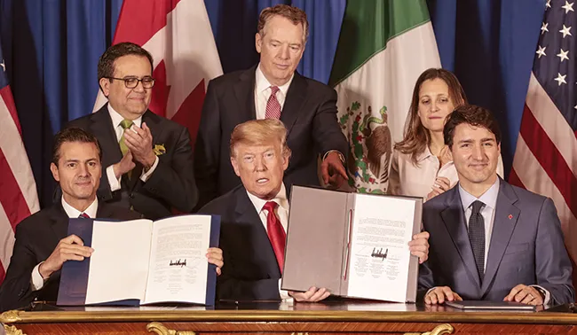 USMCA signing