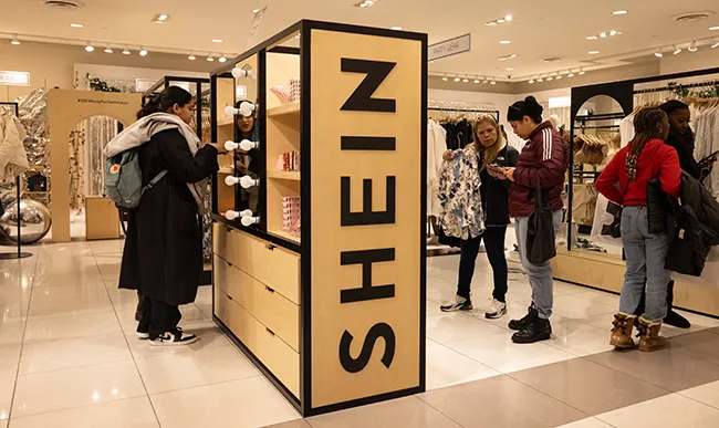 Shein popup