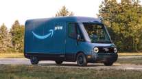 Rivian Amazon van