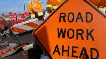 Getty Image of a road work sign