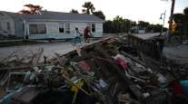 Hurricane Milton debris