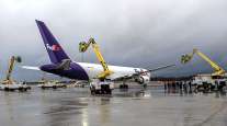 FedEx plane at Memphis International Airport