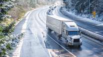 Snowy road