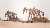 Texas oil pump jacks