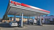 Exxon station