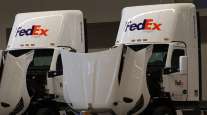 FedEx Freight trucks