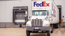 FedEx Freight truck in Arizona