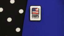 Chips for America pin