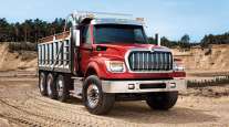 International HV Series dump truck