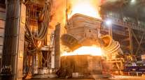 U.S. Steel electric arc furnace