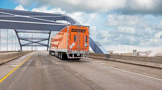 Schneider tractor-trailer