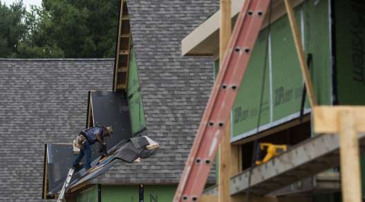 Roof worker