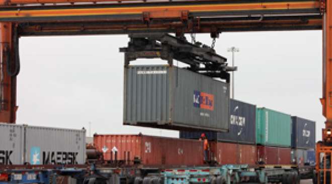 Intermodal Rail Volume Rises To Highest Level On Record | Transport Topics