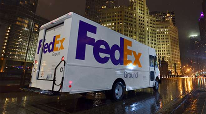 FedEx Ground truck
