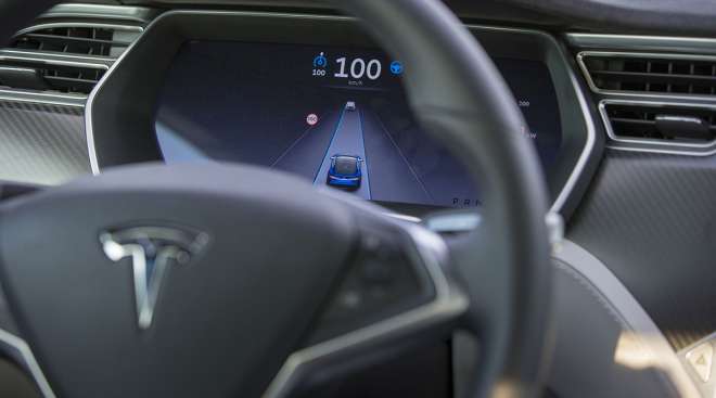 Tesla dashboard