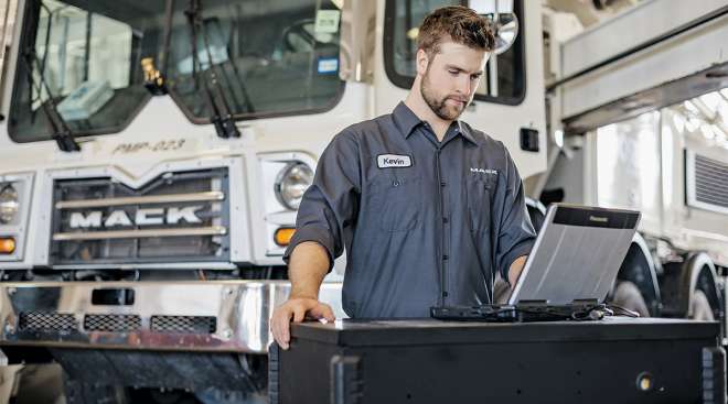 Mack trucks diagnostics