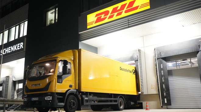 DHL truck