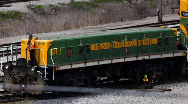 Canadian National locomotive