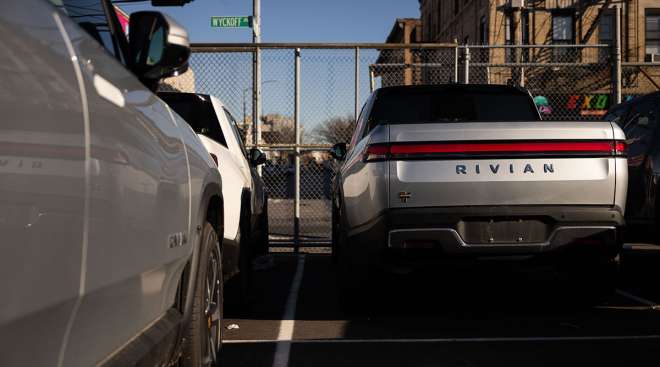 Rivian vehicles