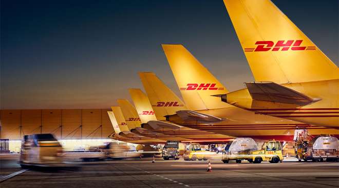 DHL planes