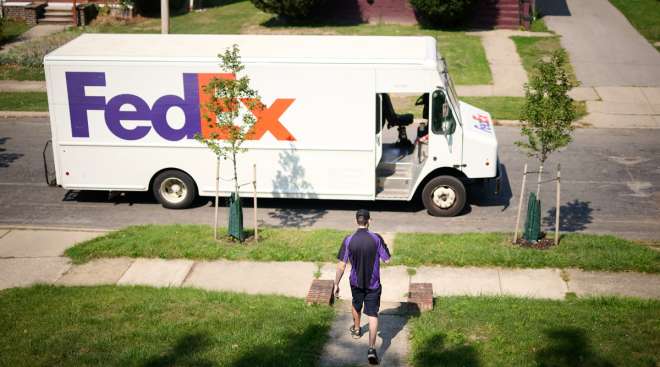 FedEx driver