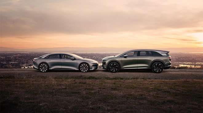 Lucid Air and Gravity