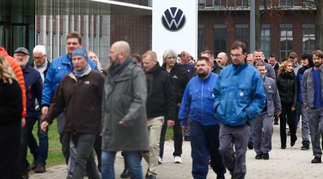 VW workers