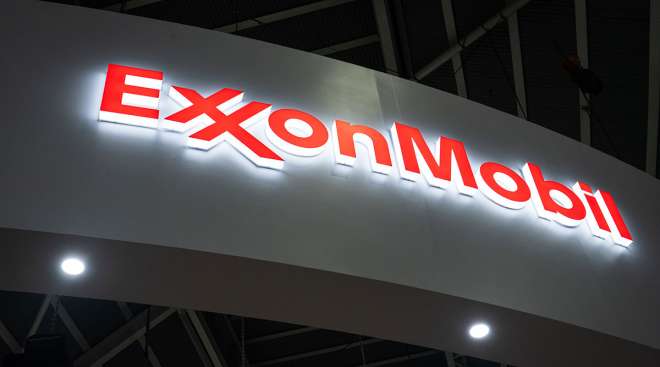 Exxon sign