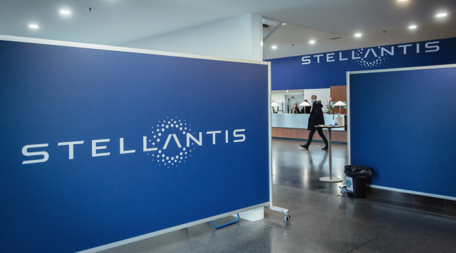 Stellantis sign