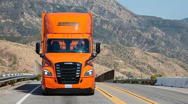 Schneider truck