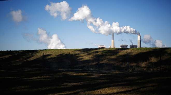 Coal-fired plant