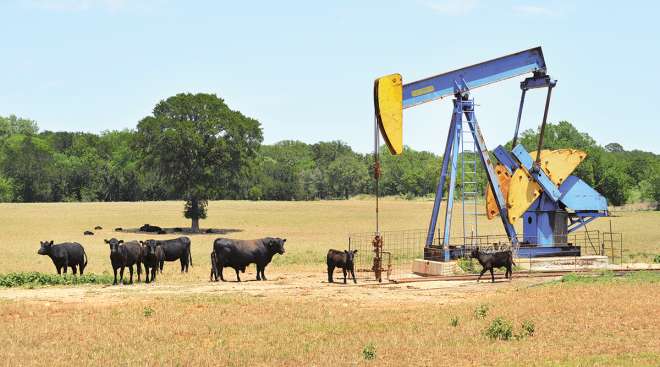 West Texas pump jack