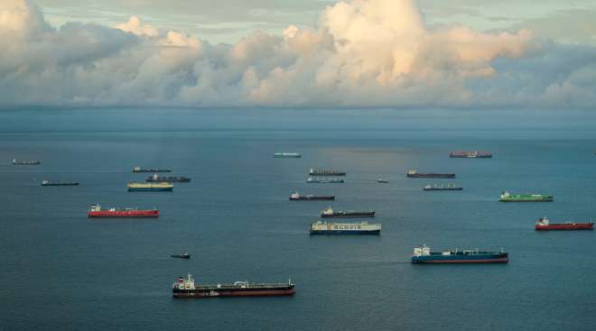 Panama Canal ships