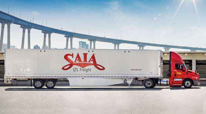 Saia truck